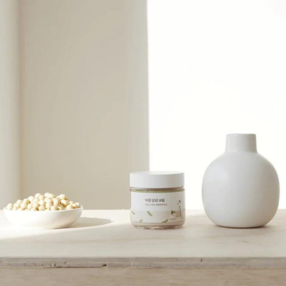 ROUND LAB - Soy Bean Nourishing Cream - Výživný krém s ceramidy a extraktem ze sójových bobů - 80 ml