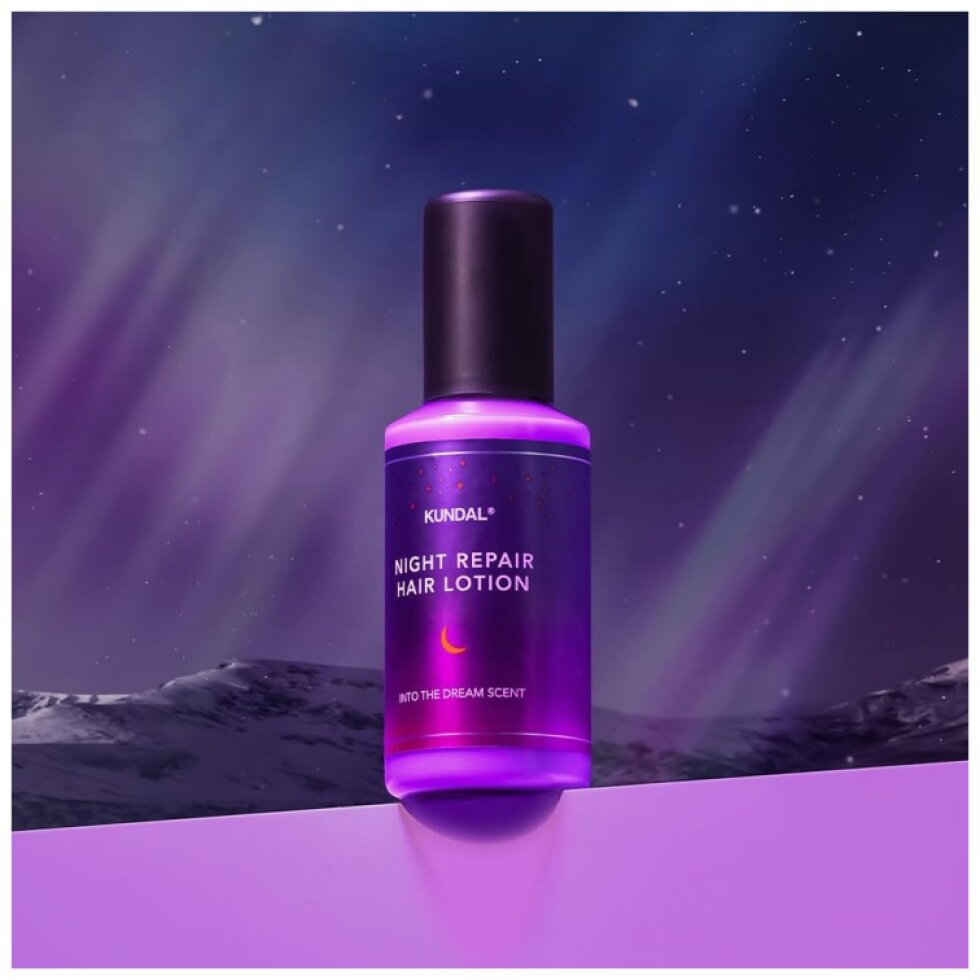 KUNDAL - Night Repair Hair Lotion INTO THE DREAM - Noční regenerační vlasové mléko - 100 ml