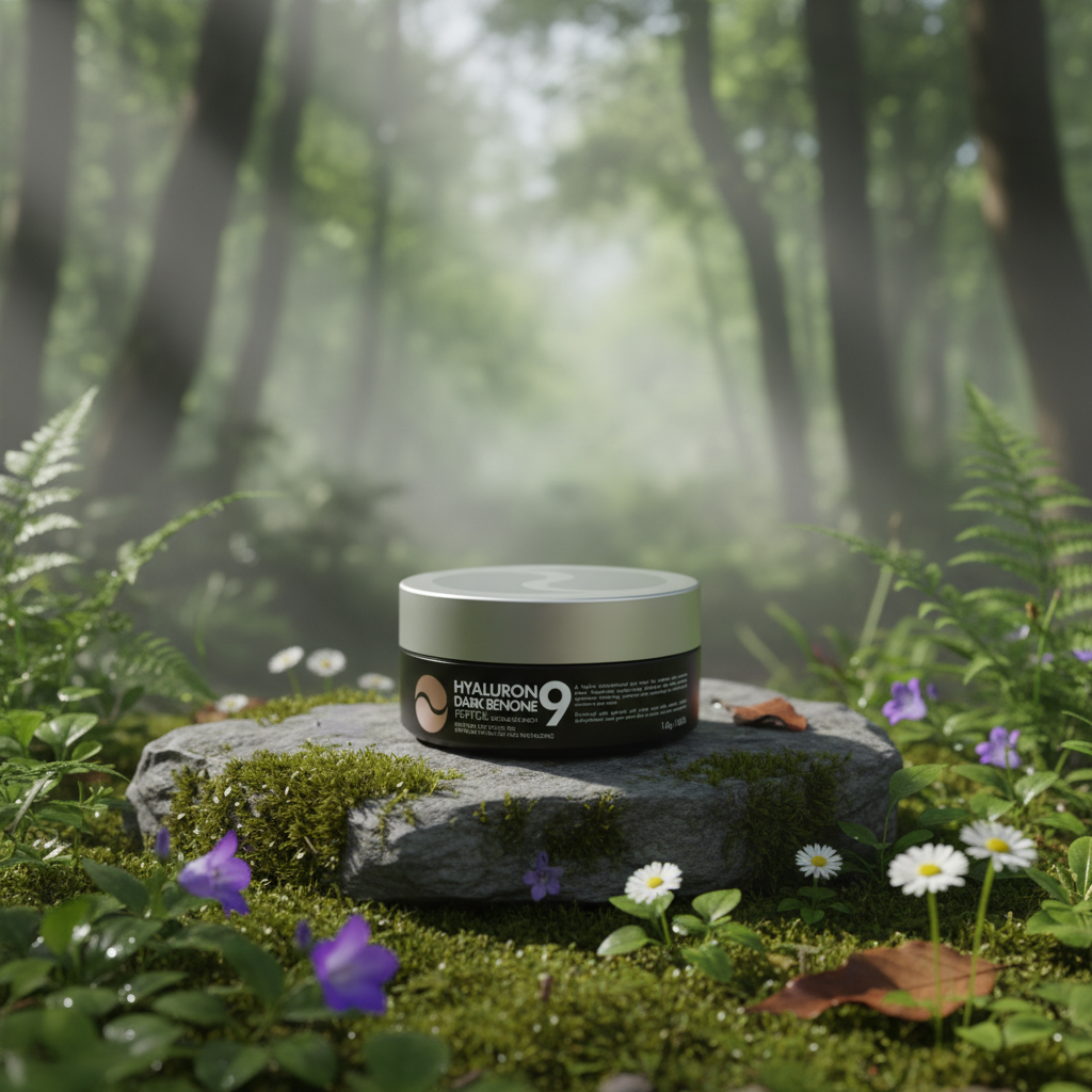 MEDI-PEEL - Hyaluron Dark Benone Peptide Ampoule Eye Patch - Rozjasňující hydrogelové polštářky s peptidy a perlovým extraktem - 60ks