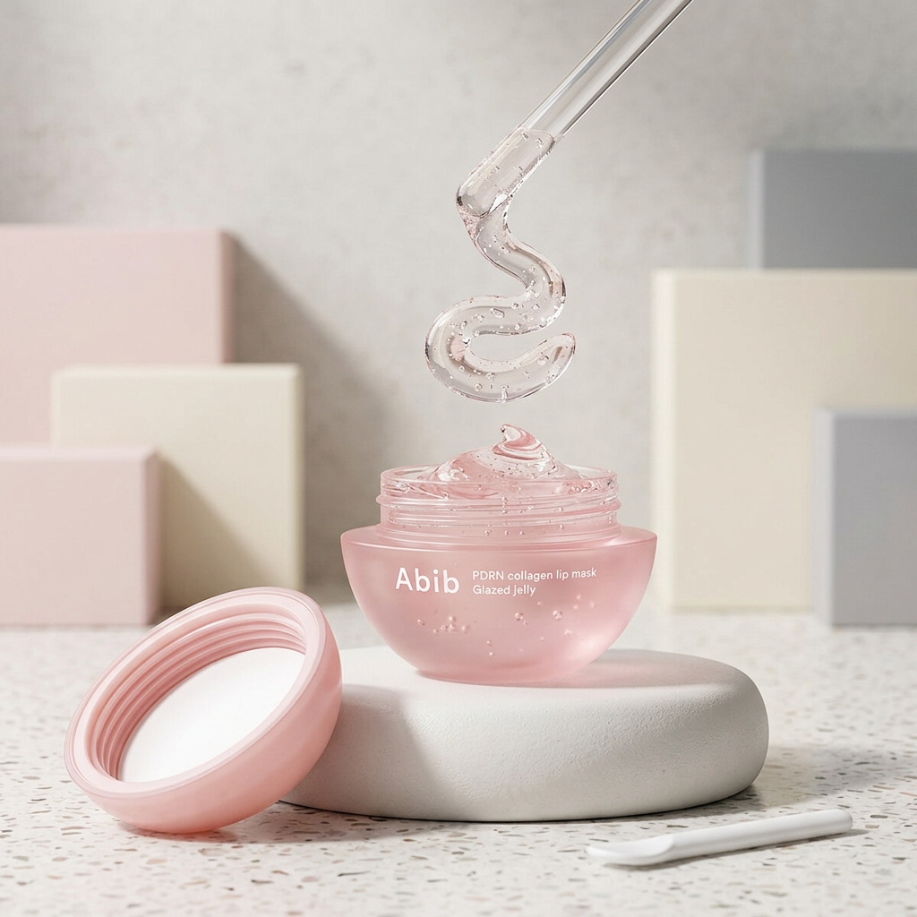 Abib - PDRN Collagen Lip Mask Glazed Jelly - Revitalizační maska na rty s kolagenem a PDRN - 11 g
