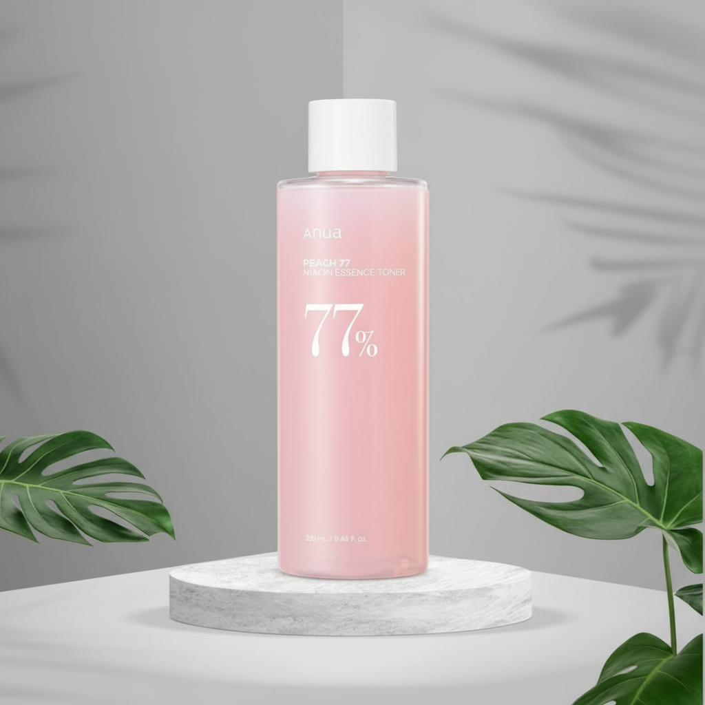 ANUA - Peach 77 Niacin Essence Toner - Vysoce hydratační essence toner s extraktem z broskví - 250 ml
