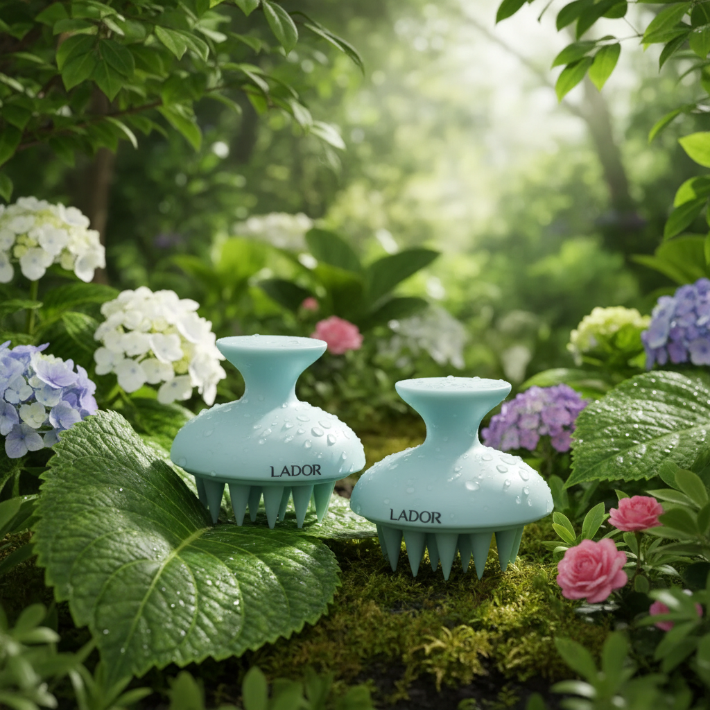 Lador - Scalp Massage Brush - Masážní hřeben na vlasy - 1ks