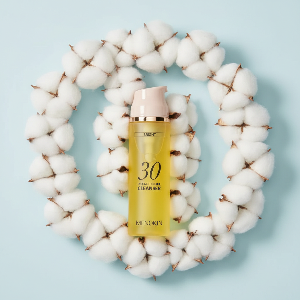 MENOKIN - 30 Seconds Bubble Cleanser Bright - 30sekundový, bublinkový, rozjasňující cleanser pro každodenní použití - 150 ml