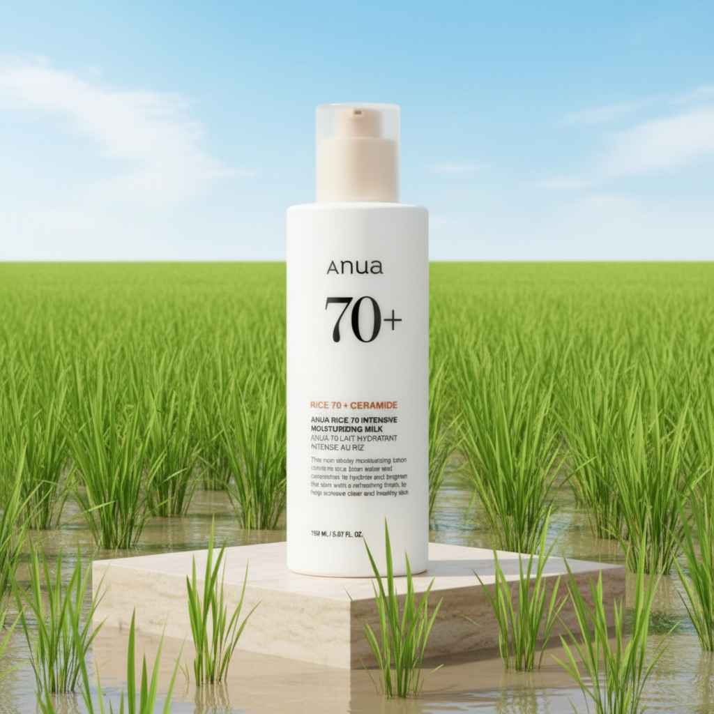 ANUA - Rice 70 Intensive Moisturizing Milk - Intenzivně hydratační pleťové mléko - 150 ml