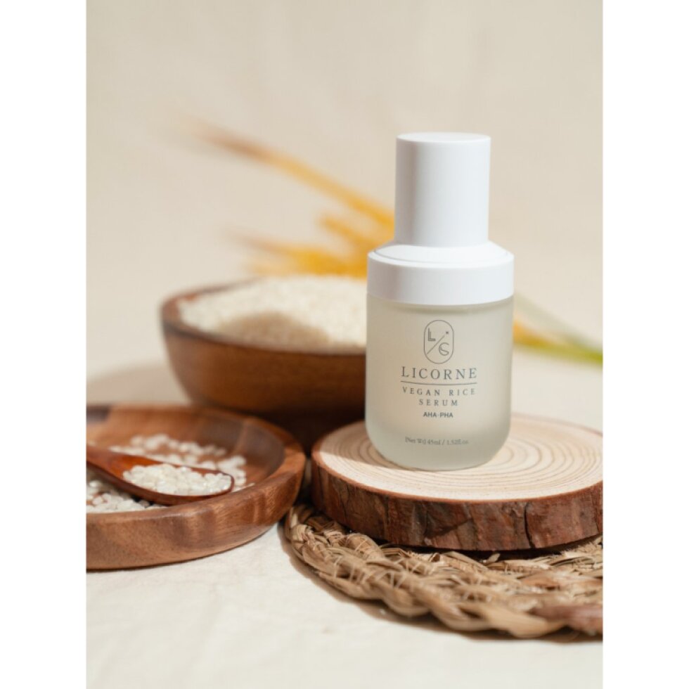 LICORNE - Vegan Rice Serum - Veganské rýžové sérum - 45 ml