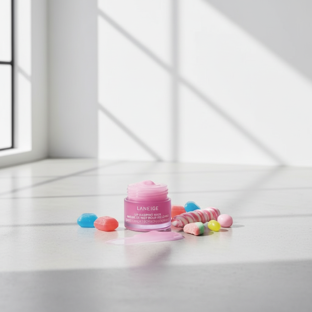 Laneige - Lip Sleeping Mask Sweet Candy - Intenzivně regenerující maska na rty Cukrovinky - 20 g