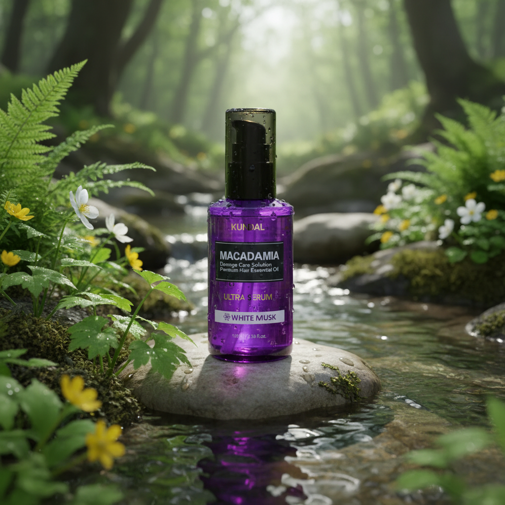 Kundal Hair Serum - Regenerační vlasové sérum s vůní WHITE MUSK - 100 ml