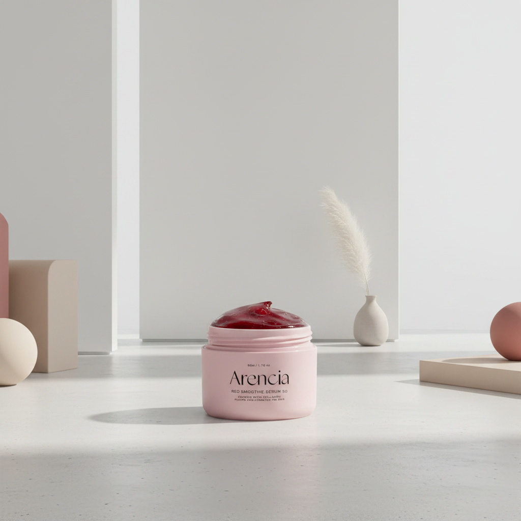ARENCIA - Fresh Red Smoothie Serum 30 - Noční sérum s kolagenem pro projasněnou a omlazenou pleť - 50 ml