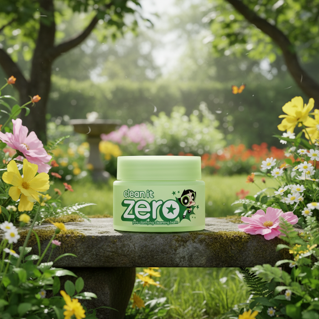 Banila Co - Clean It Zero Cleansing Balm Pore Clarifying The Powerpuff Girls Edition - Sorbetový čisticí balzám pro problematickou pleť Raketové holky Edice - 100 ml