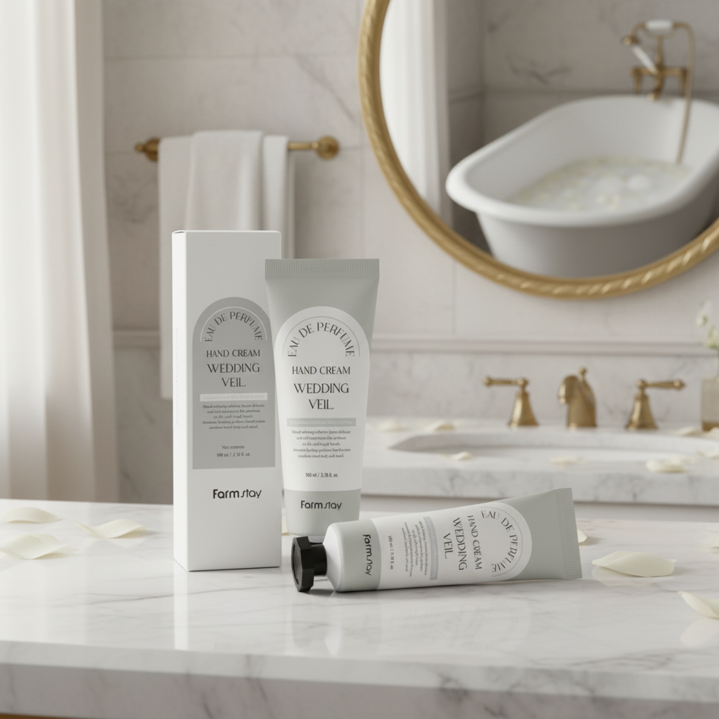 Farm Stay - Eau De Parfume Hand Cream Wedding Veil - Parfemovaný krém na ruce s jemnou vůní květin - 100 ml