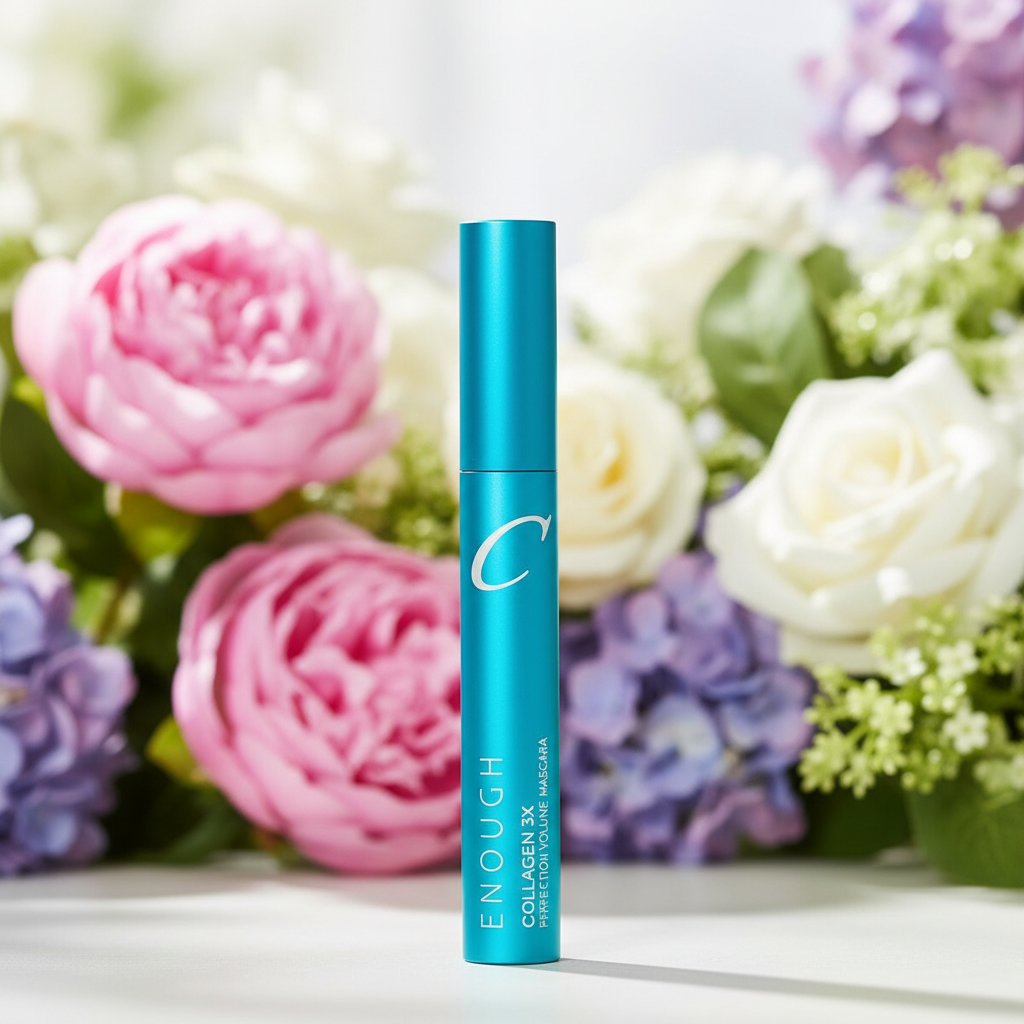ENOUGH - Collagen 3X Waterproof Volume Mascara - Objemová řasenka s kolagenem - 9 g