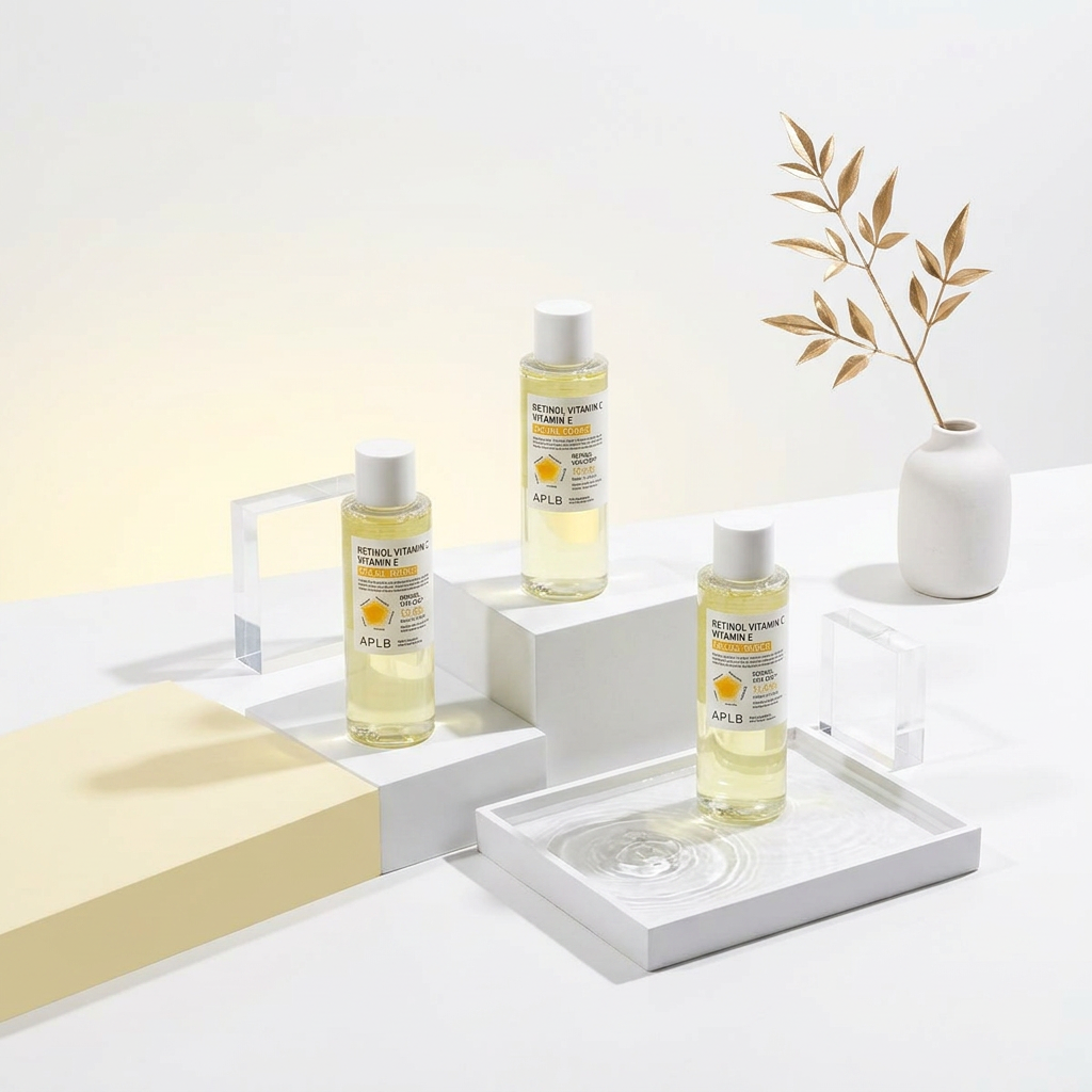 APLB - Retinol Vitamin C Vitamin E Facial Toner - Retinolový toner s vitaminem C a E - 160 ml