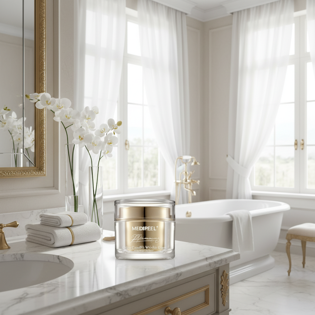 MEDI-PEEL - Golden Camellia Wrinkle Cream - Luxusní protivráskový krém - 50 ml