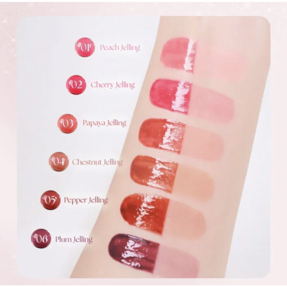 YNM - Heart Jelling Tint 06 Plum Jelling - Gelový tónovací balzám na rty 06 Plum Jelling - 2,6 g