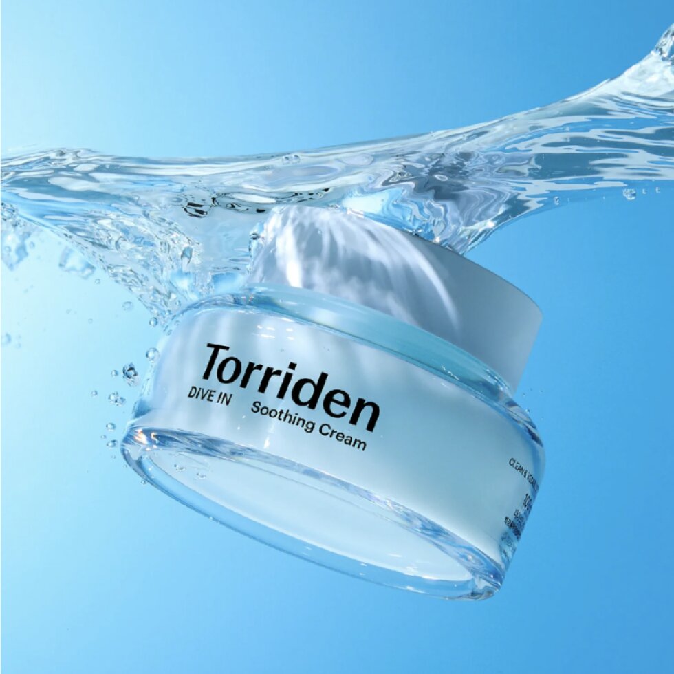 Torriden - DIVE-IN Low Molecular Hyaluronic Acid Soothing Cream - Zklidňující hydratační krém s kyselinou hyaluronovou - 100 ml
