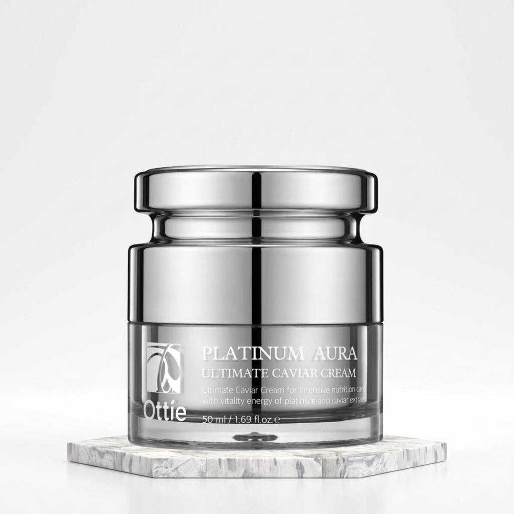 OTTIE - Platinum Aura Ultimate Capsule Cream - Prémiový platinový krém s kapsličkami - 50 ml