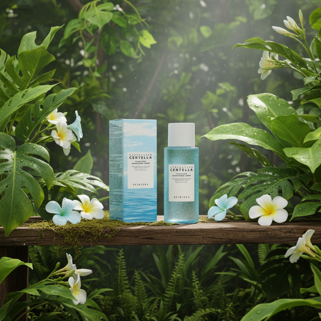 SKIN1004 - Madagascar Centella Hyalu-Cica Brightening Toner - Rozjasňující toner - 210 ml