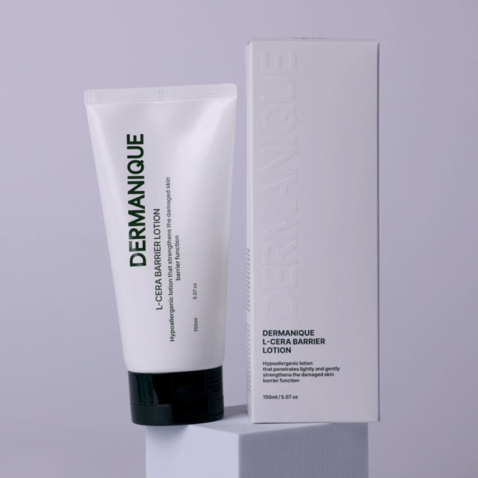 DERMANIQUE - L-cera Barrier Lotion - Ochranné mléko s ceramidy na tělo i obličej - 150 ml