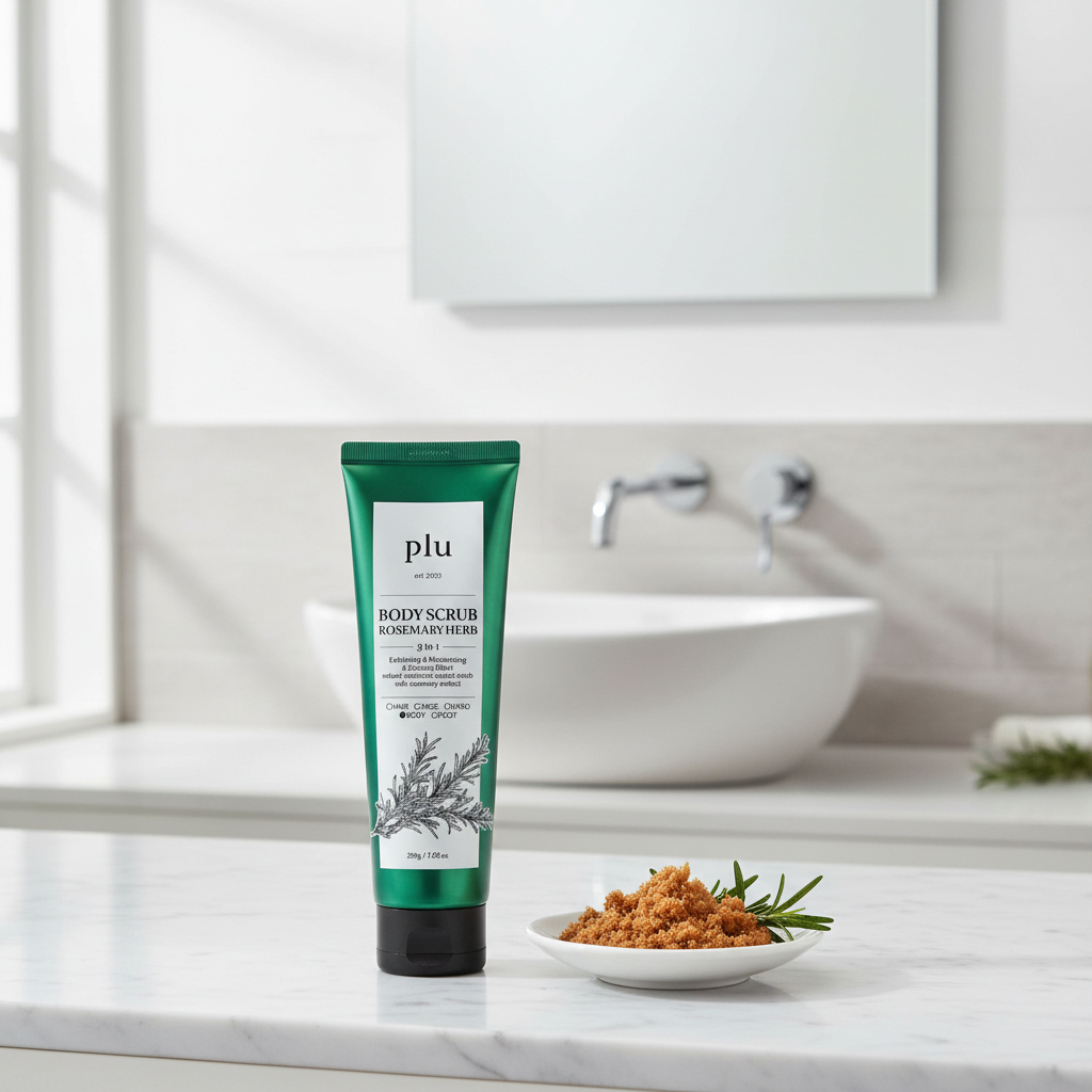 PLU - Body Scrub Rosemary Herb - Tělový peeling Rosemary Herb - 200 g