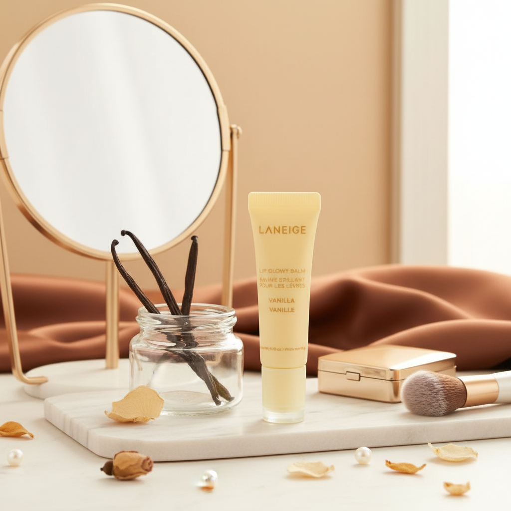 Laneige - Lip Glowy Balm - Balzám na rty VANILLA - 10 g