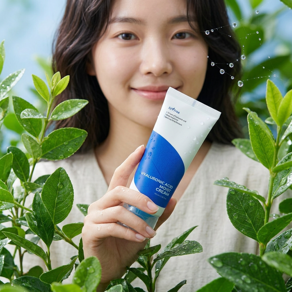 ISNTREE - Hyaluronic Acid Moist Cream - Hydratační krém s kyselinou hyaluronovou - 100 ml