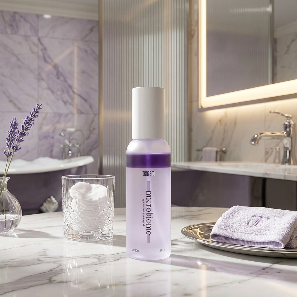 TENZERO - Signature Dual Spray Ampoule Micro-Biome - Dvoufázová ampule ve spreji s mikrobiomem - 120 ml