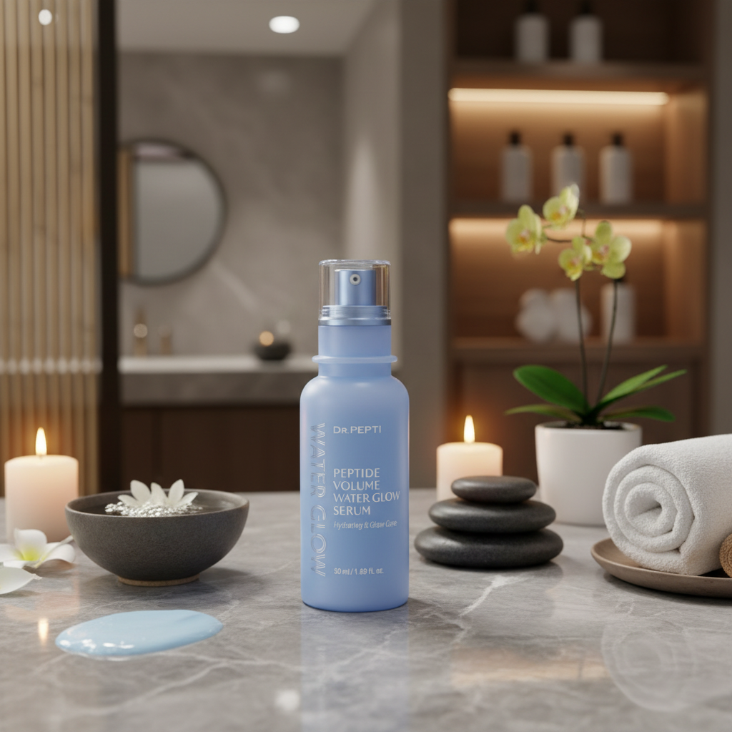 DR.PEPTI - Volume Water Glow Serum - Hydratační sérum na obličej s peptidy - 50 ml