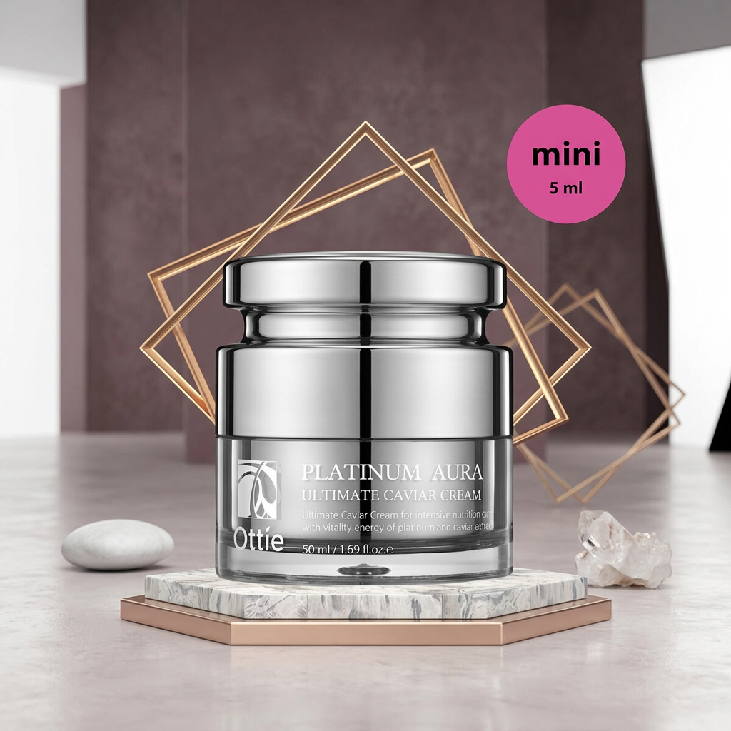 OTTIE - Platinum Aura Ultimate Capsule Cream - Prémiový platinový krém s kapsličkami - 5 ml