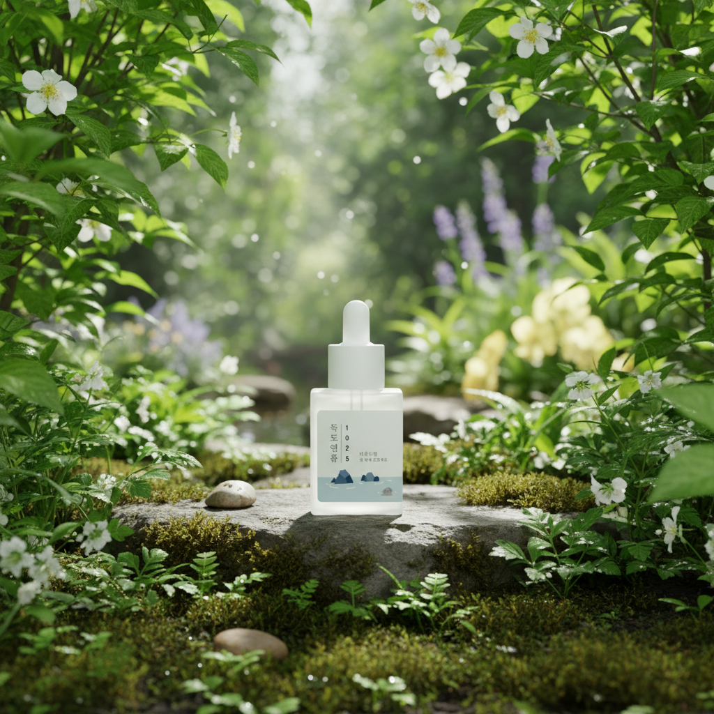 ROUND LAB - 1025 Dokdo Ampoule - Hluboce hydratační sérum - 45 g