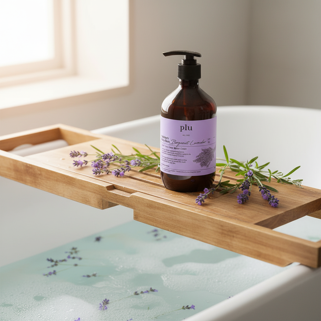 PLU - Aroma Body Wash Bergamot Lavender - Aromatický sprchový gel s bergamotem a levandulí - 500 ml