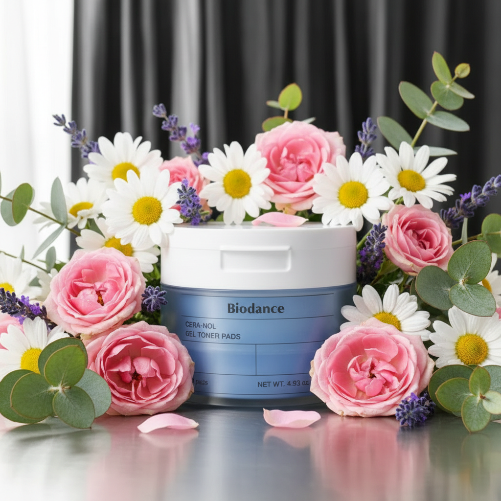 BIODANCE - Cera-nol Gel Toner Pads - Gelové hydratační polštářky na obličej - 60 ks / 140g