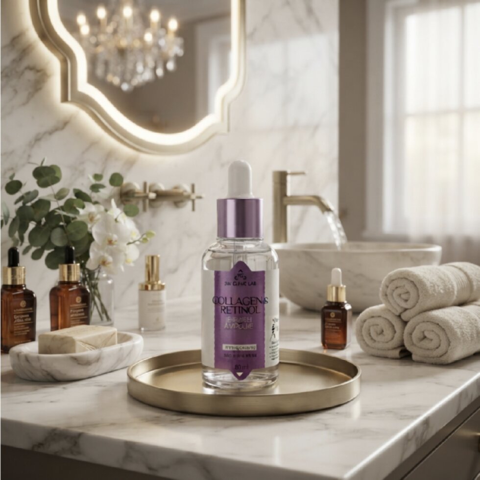 3W CLINIC - Collagen & Retinol Blemish Ampoule - Ampule s kolagenem a retinolem proti nedokonalostem- 50 ml