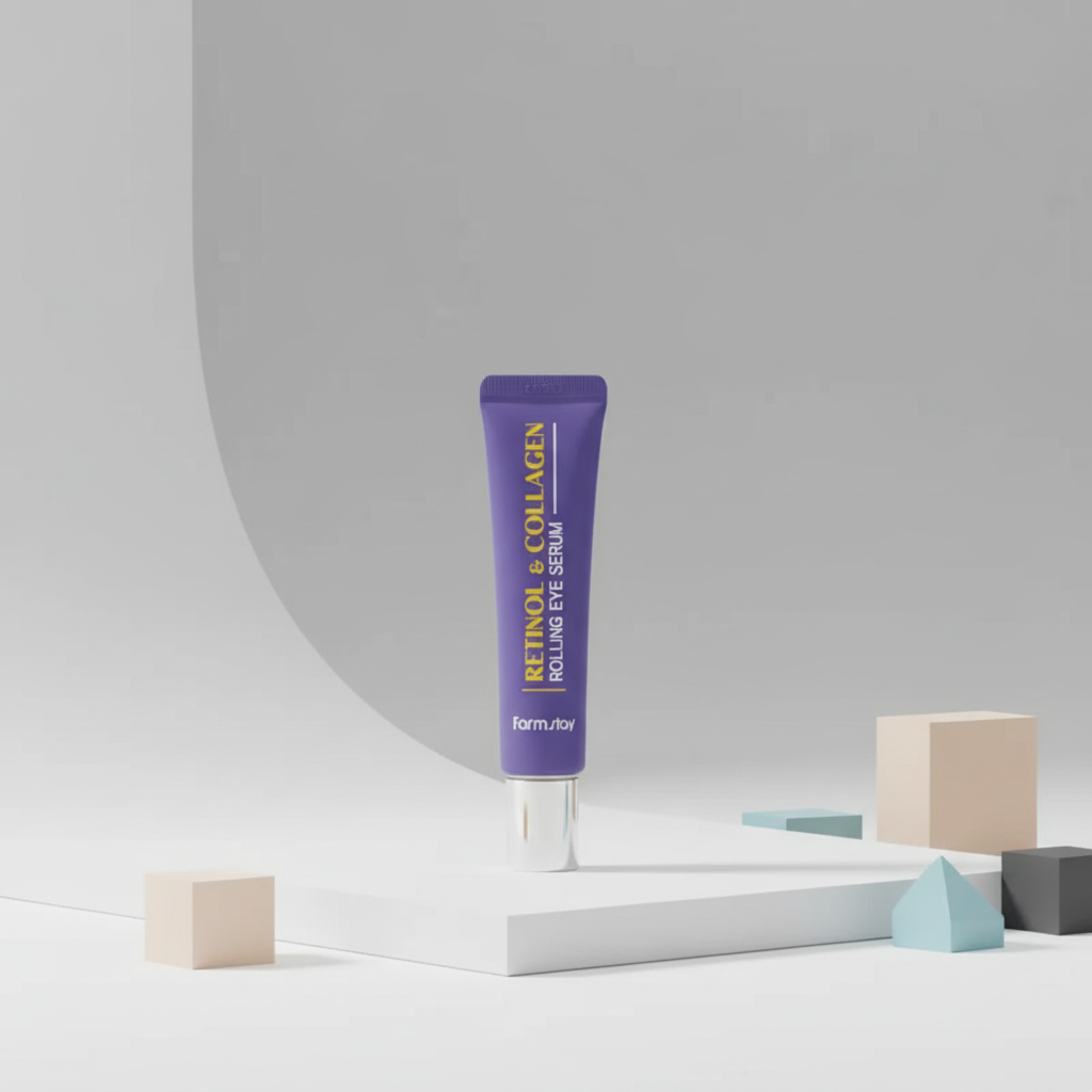 Farm Stay - Retinol & Collagen Rolling Eye Serum - Omlazující sérum s retinolem a kolagenem - 25 ml