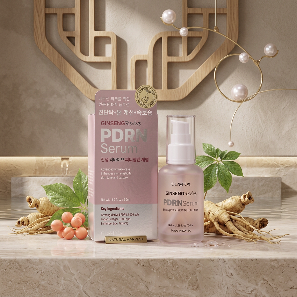 GLAMFOX - Ginseng Revive PDRN Serum - Obnovující sérum se ženšenem a PDRN - 50 ml