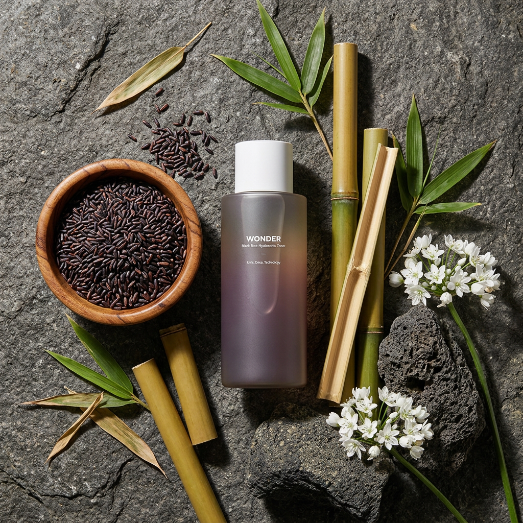 Haruharu WONDER - Black Rice Hyaluronic Toner - Hydratační toner s kyselinou hyaluronovou 150ml
