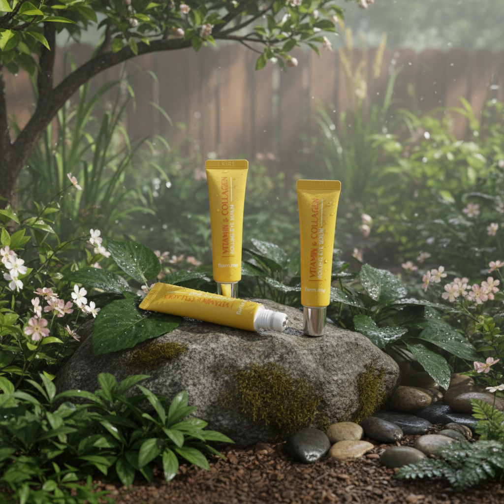 Farm Stay - Vitamin & Collagen Rolling Eye Serum - Kolagenové sérum s vitaminem C a praktickým roll-on aplikátorem - 25 ml