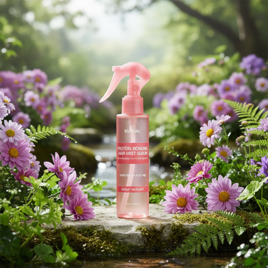 Kundal Protein Bonding Damage Care Hair Mist Serum - Proteinové sérum ve spreji VIOLET MUGUET - 150 ml