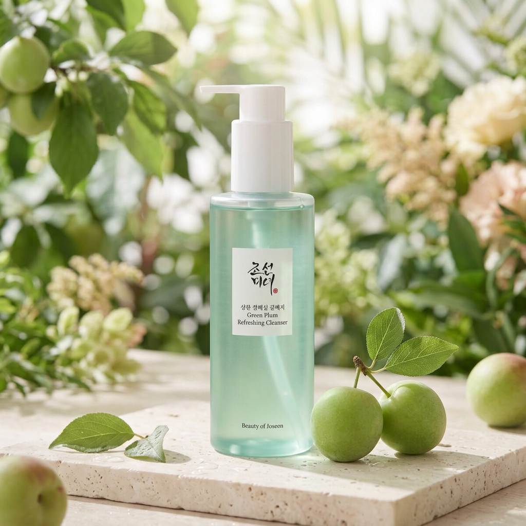 Beauty of Joseon - Green Plum Refreshing Cleanser Jumbo - Jemný čisticí gel se zelenou švestkou - 200 ml