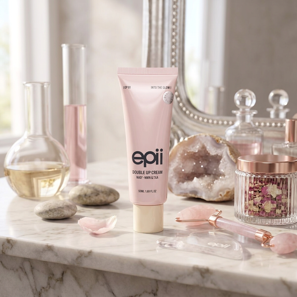 EPII - Double Up Cream NAD+ NMN & TXA - Omlazující a rozjasňující krém s NAD+, NMN a kyselinou tranexamovou - 50 ml
