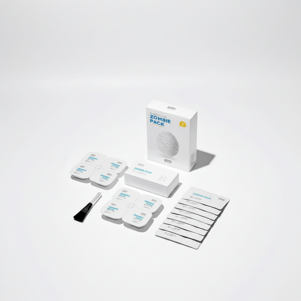 SKIN1004 - Zombie Pack & Activator Kit - Liftingová maska - 8 ks