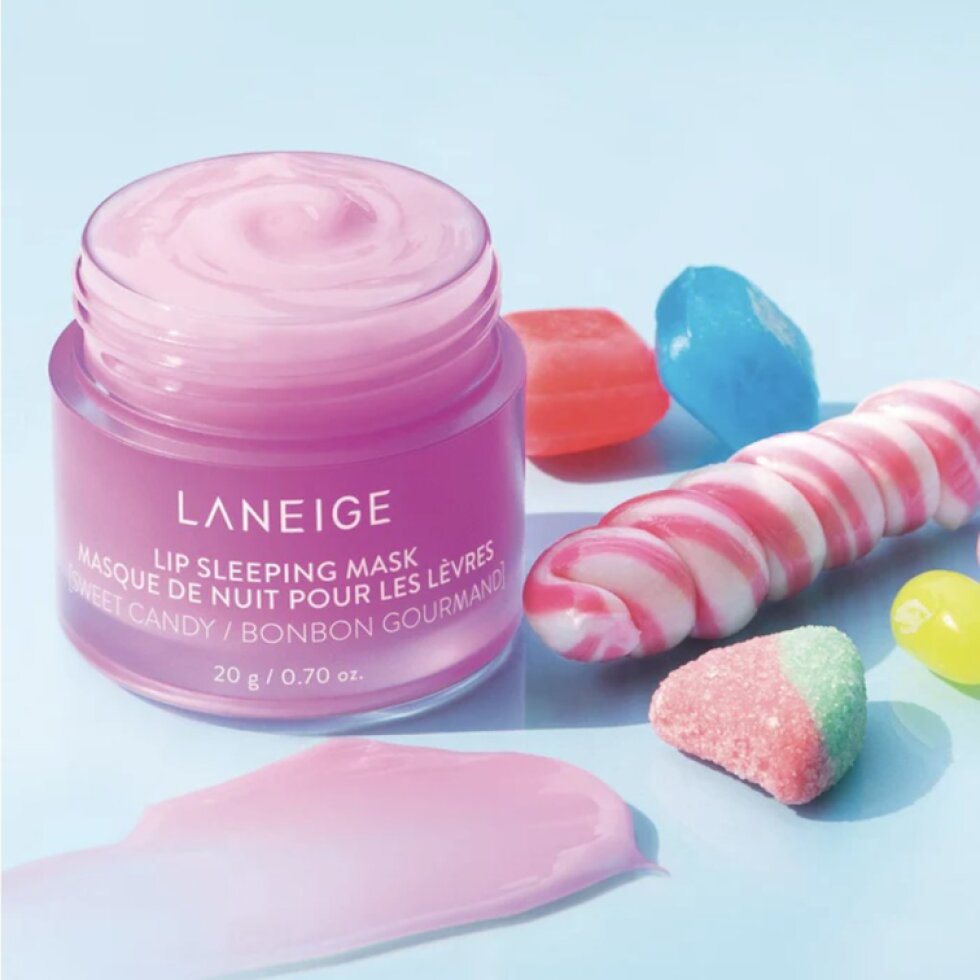 Laneige - Lip Sleeping Mask Sweet Candy - Intenzivně regenerující maska na rty Cukrovinky - 20 g