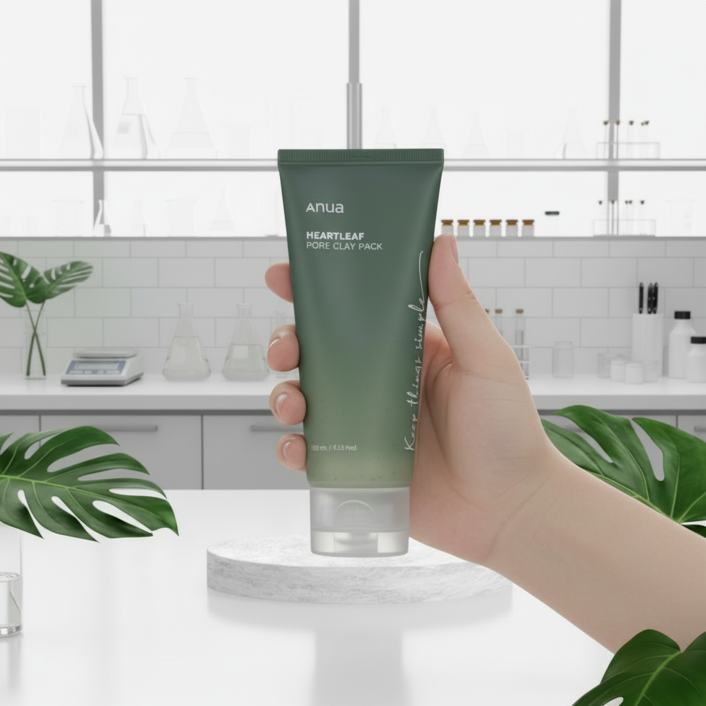 ANUA - Heartleaf Pore Clay Pack - Jílová maska na póry - 100 ml