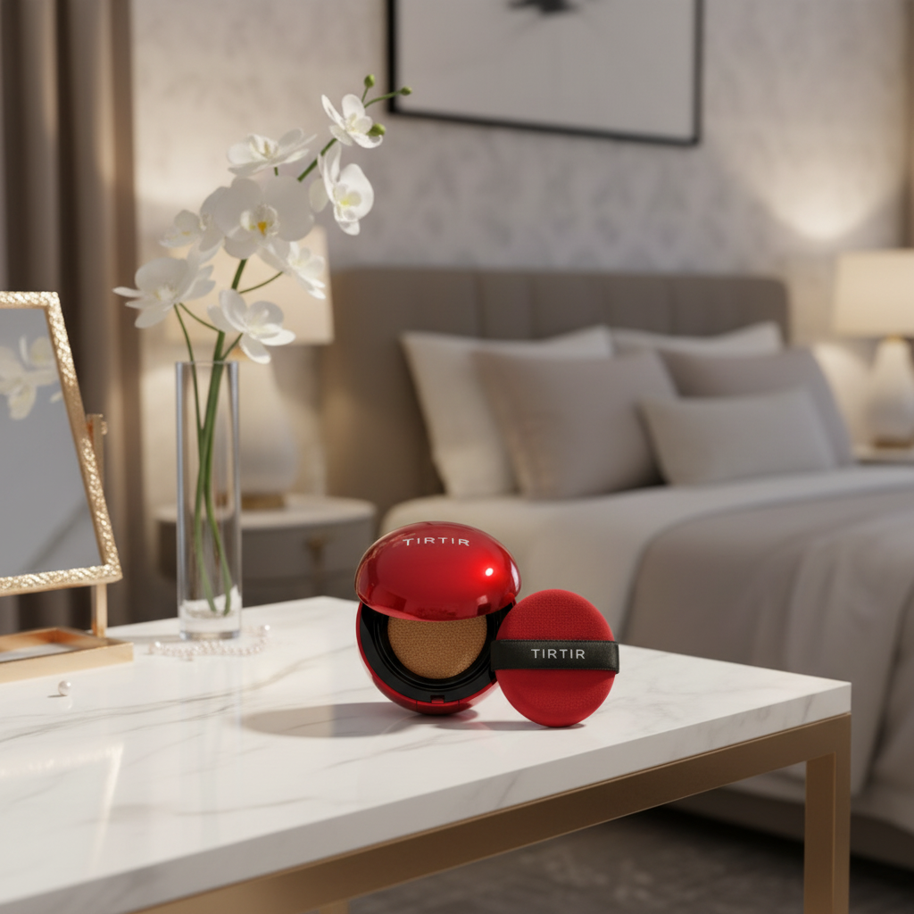 TIRTIR - Mask Fit Red Cushion - Make-up s cushionem - odstín N21 Ivory