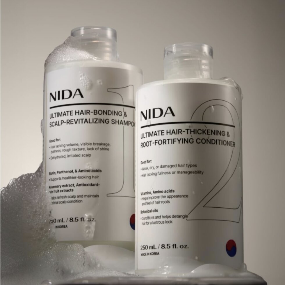 NIDA - Ultimate Hair-Thickening Root-Fortfying Conditioner - Posilující kondicionér pro houstnutí vlasů a zpevnění kořínků - 250 ml