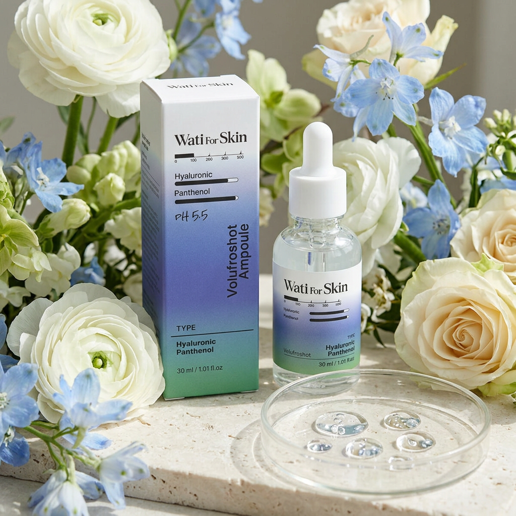 WATI FOR SKIN - Hyaluronic Panthenol B5 Volufroshot Ampoule - Hydratační sérum s kyselinou hyaluronovou a panthenolem - 30 ml