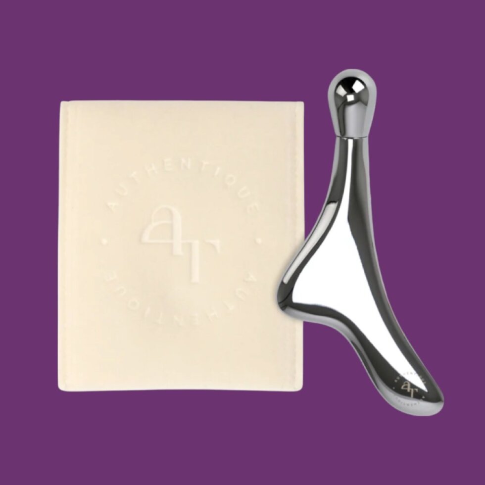 AUTHENTIQUE - Lift & Define Eye Roller Gun Sha - Masážní váleček Guasha pro kontury očí - 1 ks