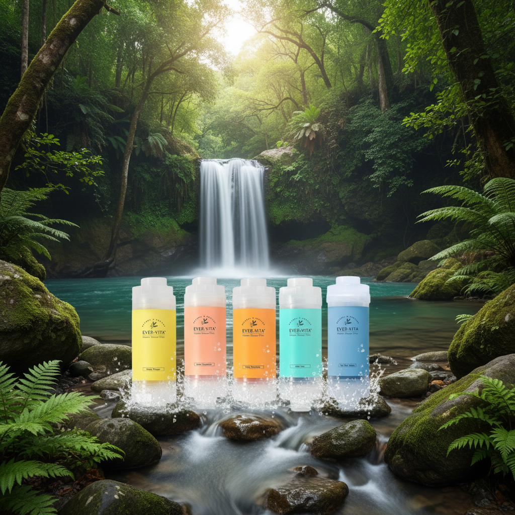 EVER VITA - Vitaminové filtry do sprchy - 4+1 ZDARMA