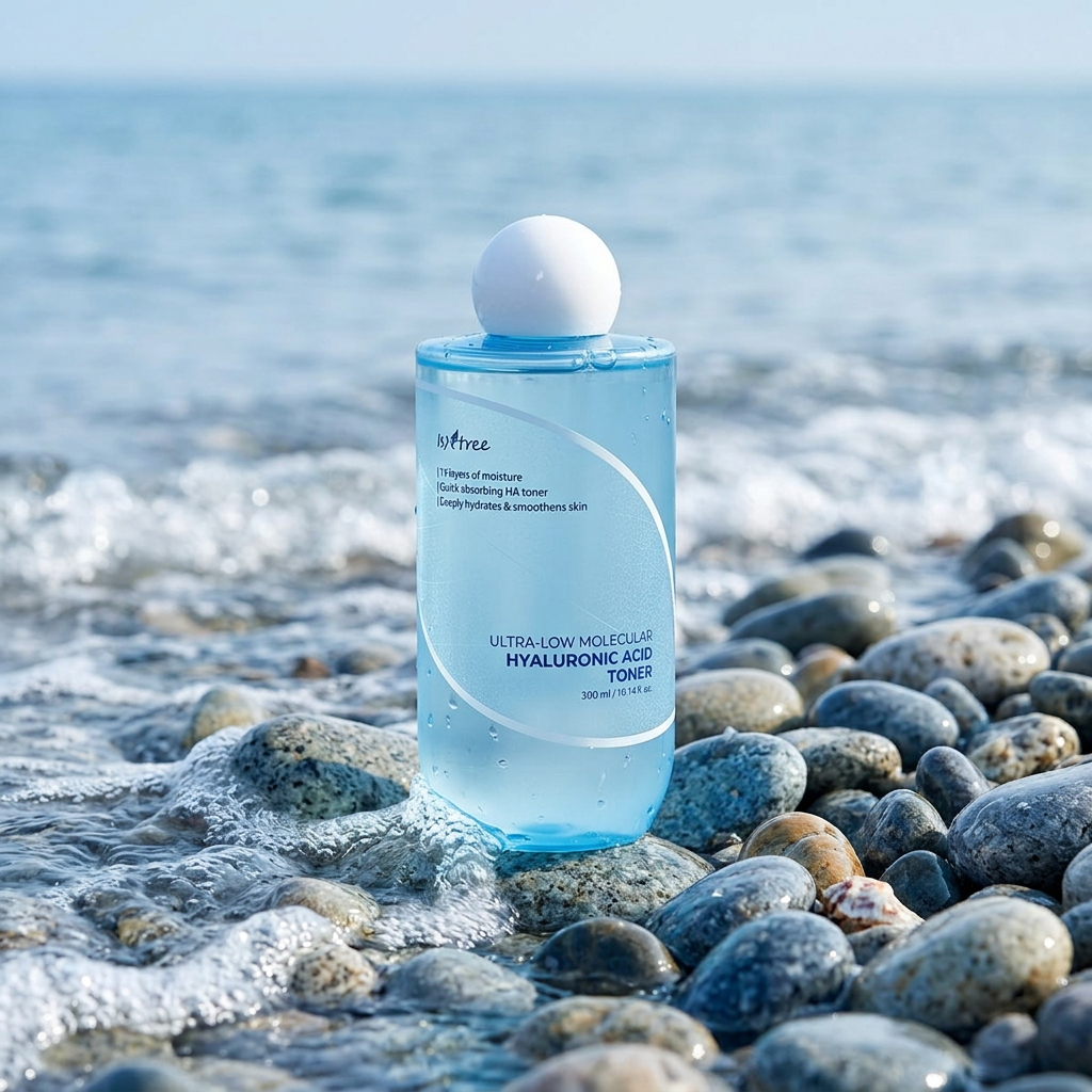 ISNTREE - Ultra-Low Molecular Hyaluronic Acid Toner - Hydratační toner s nízkomolekulární kyselinou hyaluronovou - 300 ml