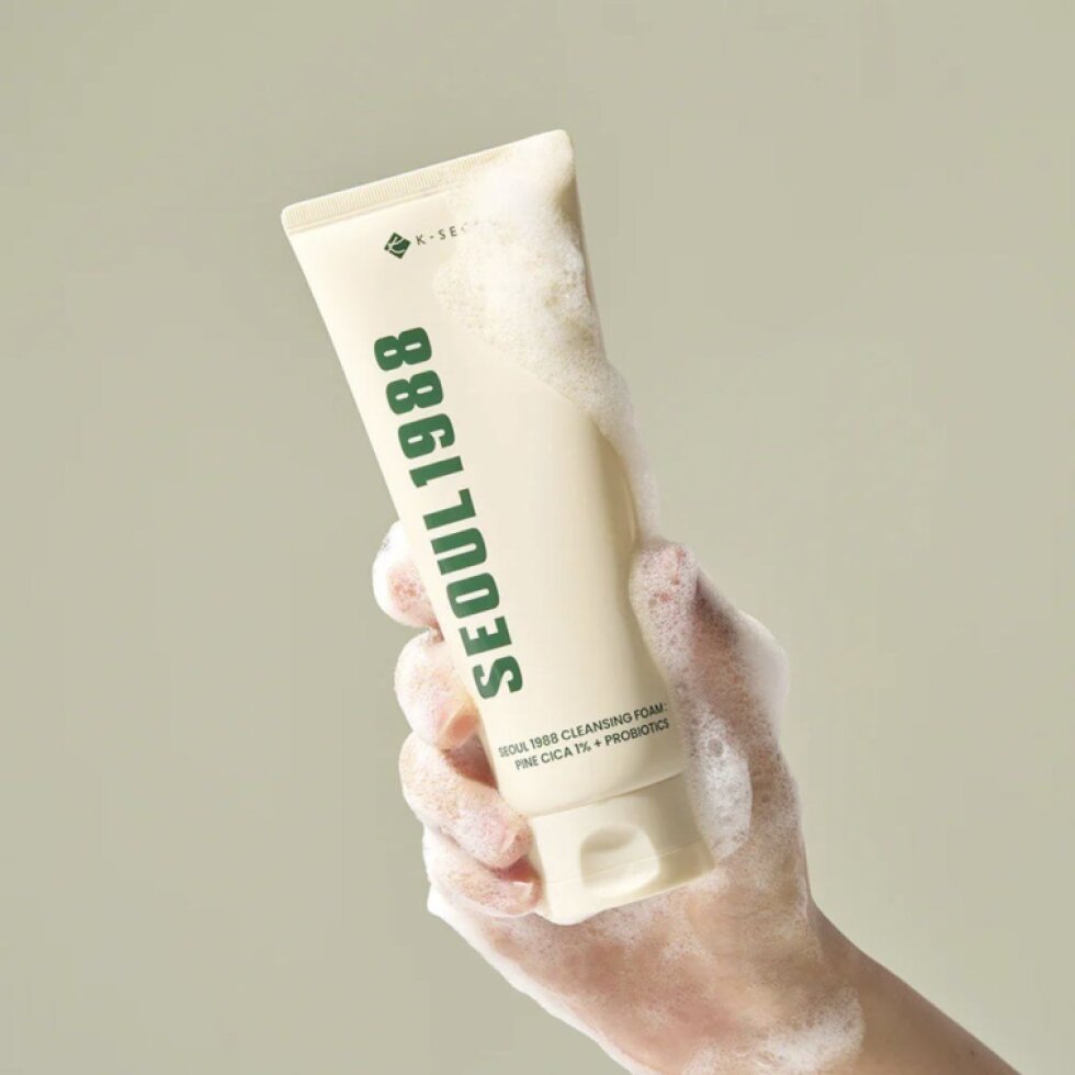 KSECRET - SEOUL 1988 Cleansing Foam : Pine Cica 1% + Probiotics - Čisticí pěna borovicová cica 1 % + probiotika - 150 ml