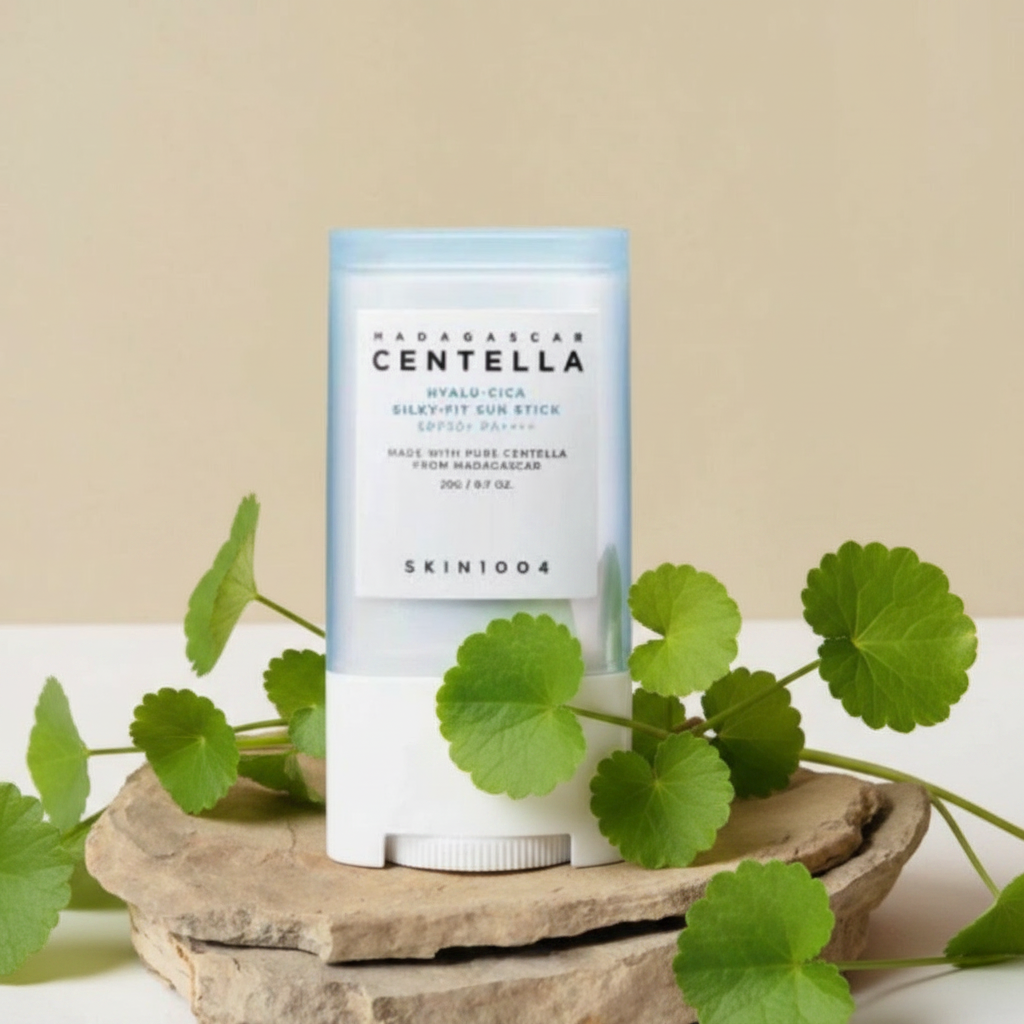 SKIN1004 - Madagascar Centella Hyalu-Cica Silky Fit Sun Stick - Hydratační SPF krém v tyčince - 20 g